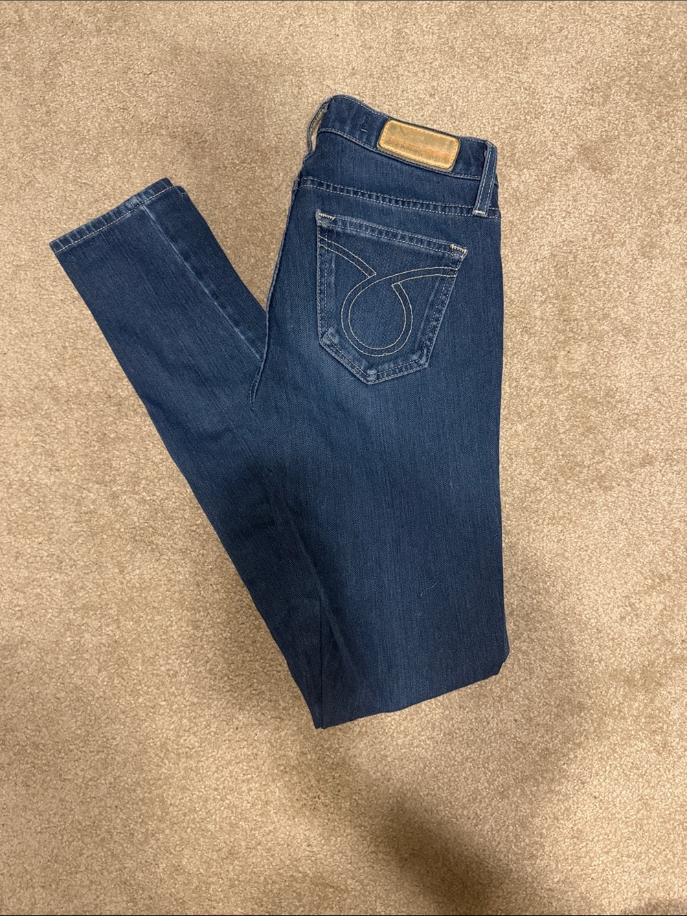 Big Star Dark Blue Women's Skinny Jeans